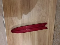 фото thumb №1, Mercedes s-klasa w222 rok 2023 отражатели заднего бампера a2228200774