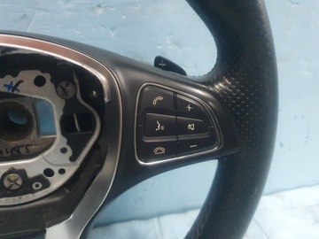 фото thumb №4, Руль mercedes v-klasa w447 мульти + лепестки