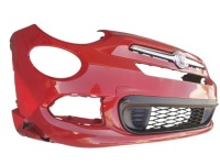 Бампер, хром, решітка радіатора, решітка середня fiat 500 x przed lift 384. Зі Шроту, фото thumb