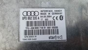 фото thumb №2, Модуль bleutooth audi 8p0862335a