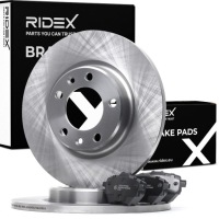 Купить Тормозные диски 1 тормозные колодки тормозные ridex задний к opel grandland x a18 268mm, фото thumb