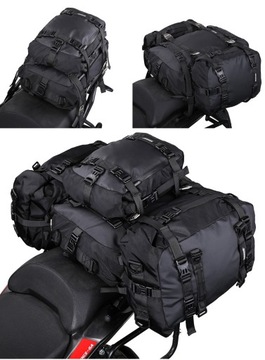 Rhinowalk Torba na ogon motocykla 30L Wodoodporna sakwa motorowa