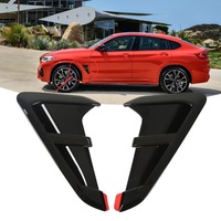 фото thumb №11, 2 szt. блестящие чёрные боковой защита воздуховод воздуха заменители dla x4