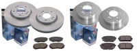 фото thumb №1, Тормозные диски тормозные колодки p+t bosch kia carens iii 280mm