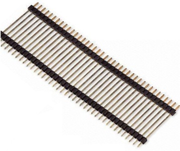 ПОЛОСКА С ЗОЛОТОЙ ШПИЛЬКОЙ 1x40, ПРЯМАЯ ДЛИННАЯ