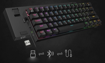 Клавиатура REDRAGON K530 Draconic Pro, черная