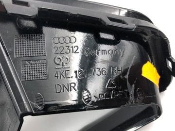 фото thumb №10, Решітка бампера права 4ke121736 чорний металік ly9b audi e-tron ge 55 4ke