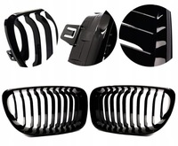 фото thumb №11, Решётка радиатора решётки радиатора bmw 1 e81 e82 e87 e882007-2012 lci чёрный блеск black shadow