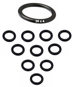 10 SZT USZCZELKA NITRYLOWA ORING NBR GUMKA 56x4