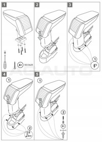 фото thumb №7, Подлокотник стандарт citroen c1, 2005-