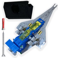 Galactic Explorer 10497 - Настенная вешалка для набора LEGO Корабль