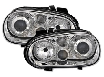 Лампы Фары VW GOLF IV 4 RINGS + ГАЛОГЕНЫ