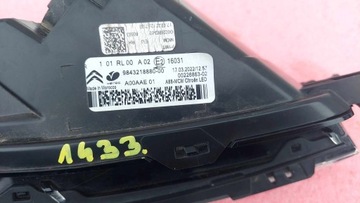 фото thumb №8, Citroen c3 aircross рестайлинг галоген led drl правый верхний 1433
