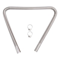 фото thumb №7, Труба вихлопна срібляста 120x2,5cm