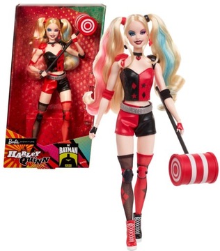 Коллекционная кукла Barbie Signature Harley Quinn DC Batman HRM84