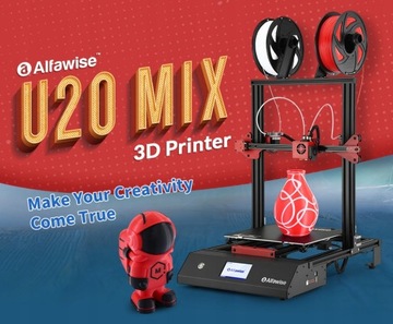 3D-ПРИНТЕР ALFAWISE U20 MIX 300x300x400 мм 2X