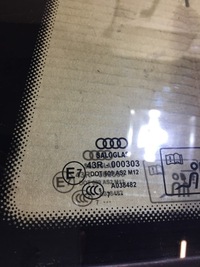 фото thumb №6, Audi a5 8t coupe скло лівий задня кузовна хром