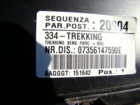 фото thumb №9, Fiat 500 trekking накладка бампера бампер задня