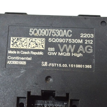 фото thumb №6, Seat leon 5f 2015 модуль управление шлюз