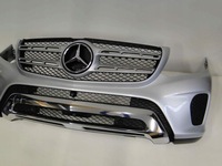 фото thumb №8, Mercedes gls x166 166 капот бампер передний крылья перед серебристый 775