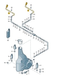 фото thumb №1, Насадка распылителя vw p. crafter 06-16