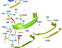 фото thumb №13, Отражатель левый бампера задняя focus 2018- kombi _ 2195832 _ jx7b-13b415-ba