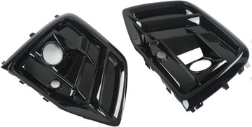 фото thumb №12, Чёрная решётка бампера решётка audi q5 80a 2021- s-line рестайлинг правая+ левая kpl