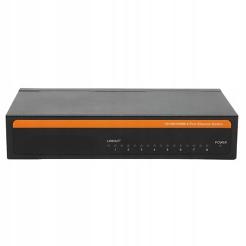8 portów przełącznik Gigabit Ethernet TBCS5008E