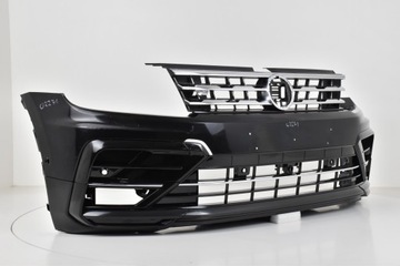 фото thumb №8, Volkswagen tiguan r-line передний рестайлинг 2017- бампер переднее