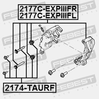 фото thumb №4, Тримач затискач перед febest 2177c-expiiifl