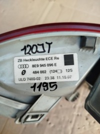 фото thumb №10, Фара задняя правая сторона audi a4 s4 b7 8e 8h 8e9945096e