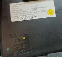 Панель керування перемикач освітлення vw phaeton 3d 02-10 3d1959673 Оригінал, фото thumb