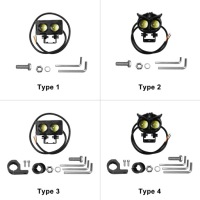 Купить Мотоцикл driving освещение mini led фары fog, фото thumb