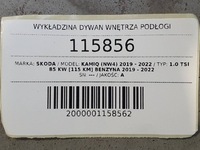 фото thumb №9, Обшивка коврик салона пол kompletny skoda kamiq