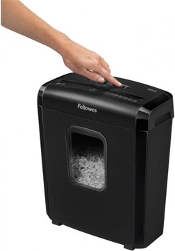 Шредер Fellowes 6M, отрезы 4x12мм, стандарт P-4, 6 листов