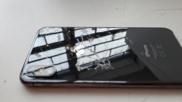 IPHONE X 3/64 ГБ, ДВЕ SIM-карты, СЕРЫЙ, БЕЗ ICLOUD, В ХОРОШЕМ СОСТОЯНИИ, GWR