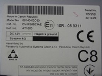 фото thumb №10, Toyota corolla xii e210 e21 2020 рестайлінг радіо дисплей екран 86140-02c80