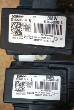 фото thumb №9, Bmw 4 f80 f32 f33 f36 рестайлінг lci адаптивний led лампа лампи 7498920 7498919