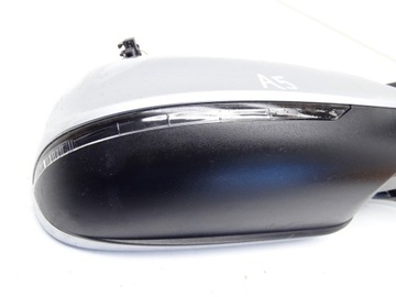 фото thumb №10, Дзеркало праві праві перед хром хромовані audi a5 8t s5 rs5 10 + 2 pin