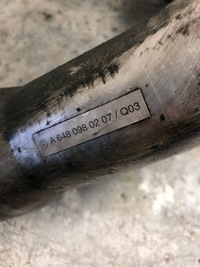 фото thumb №6, Труба шланг інтеркулер mercedes w211 універсал a6480980207