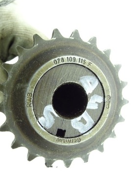 фото thumb №7, Audi a4 b5 97-00 2.4 v6 aga вал распределительный вал всасывающий 078109115f