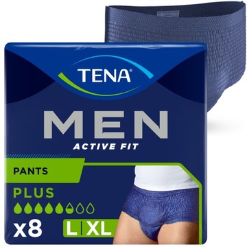 Впитывающие трусики TENA Men Pants Plus L — 8 шт.