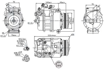фото thumb №14, Компресор кондиціонера nissens 89116 6917805