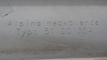 фото thumb №10, Bmw alpina диффузор накладка бампера зад 5100354