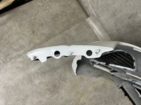 фото thumb №10, Бампер перед передний volvo xc60 ii lift 2021- r design lift белый перламутр