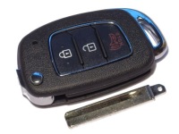 фото thumb №1, Ключ корпус hyundai ix25 пластиковый кнопки