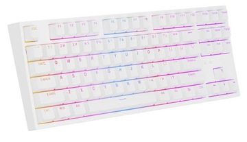 Genesis Thor 404 TKL белый RGB Gateron Yellow Pro