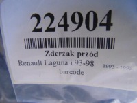 фото thumb №7, Renault laguna i sedan бампер перед код лакокрасочного покрытия mv963