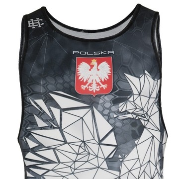 Купальник для борьбы ПОЛЬША CAMO RED 3XL EXTREME HOBBY