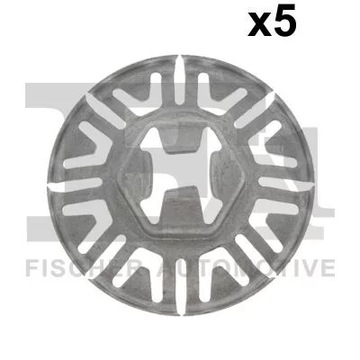 фото thumb №1, Кліпса пластина монтажна 5-szt clip, планка захисна 11-40112.5 fa1